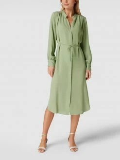 BOSS Blusenkleid Aus Viskose Modell 'Dibanora' - Mint