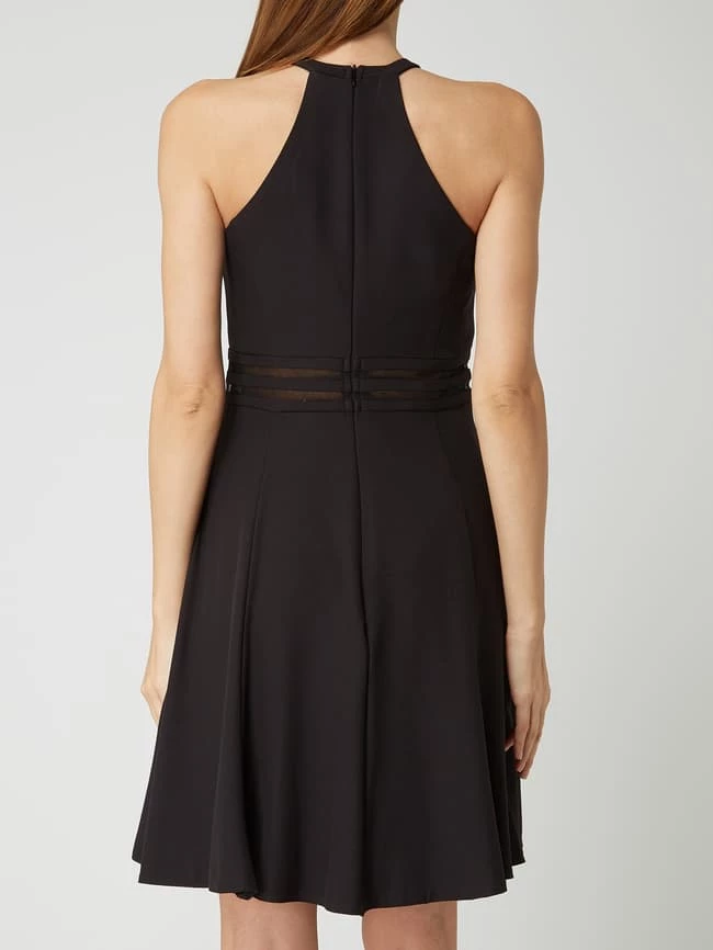 TROYDEN COLLECTION Cocktailkleid Mit Mesheinsätzen - Schwarz – Bild 5