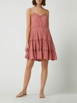 Superdry Kleid Aus Viskose-Modal-Mix - Rosa