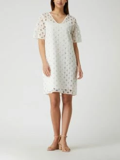 S.Oliver BLACK LABEL Kleid Aus Lochspitze - Ecru