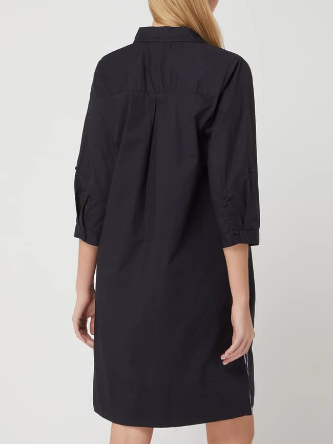 Broadway NYC Blusenkleid Mit 3/4-Arm - Marineblau – Bild 5