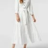 Marc Cain Blusenkleid Mit Stretch-Anteil - Offwhite