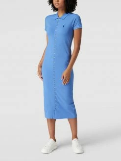 Polo Ralph Lauren Sweatkleid Mit Logo-Stitching - Hellblau