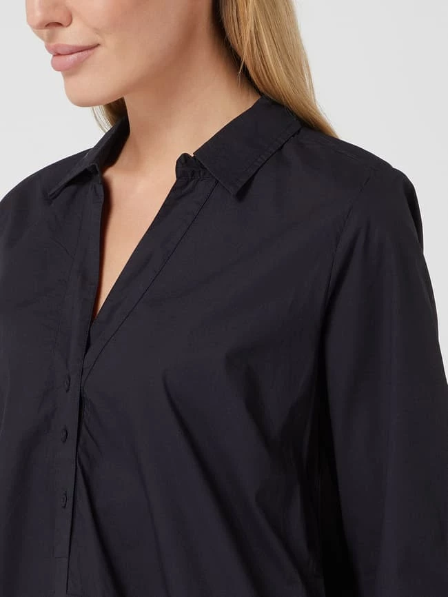 Broadway NYC Blusenkleid Mit 3/4-Arm - Marineblau – Bild 3