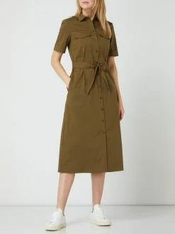Jake*s Collection Blusenkleid Im Utility-Look - Khaki