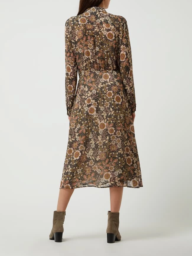 Cinque Kleid Aus Viskose Modell 'Cidelice' - Schwarz – Bild 4