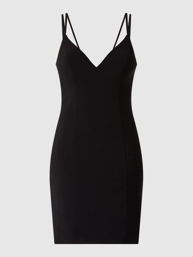 Luxuar Cocktailkleid Mit Herz-Ausschnitt - Schwarz 4 Luxuar Cocktailkleid Mit Herz-Ausschnitt - Schwarz – Bild 2