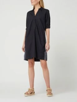 Broadway NYC Blusenkleid Mit 3/4-Arm - Marineblau