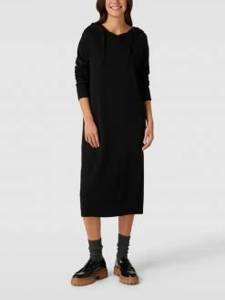 S.Oliver RED LABEL Sweatkleid Mit Kapuze - Schwarz