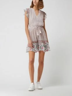 Pepe Jeans Minikleid Mit Mustermix Modell 'Mercer' - Hellrosa