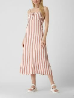 Only Midikleid Mit Spaghettiträgern Modell 'Nova' - Rostrot