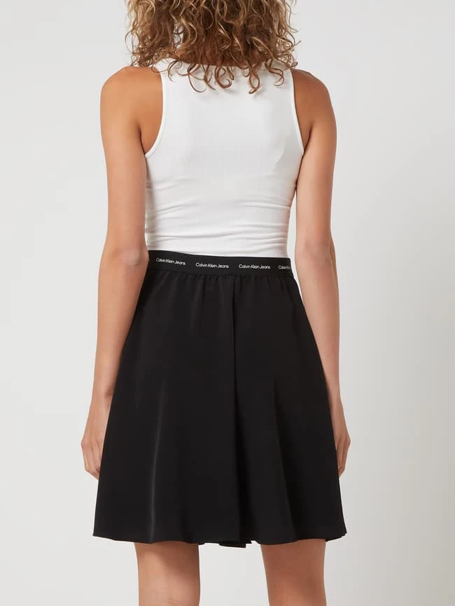 Calvin Klein Jeans Kleid Im Rock-Top-Look - Weiß – Bild 5