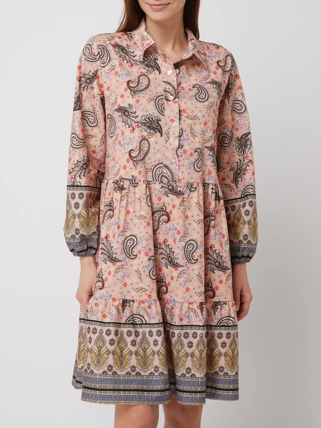 Miss Goodlife Kleid Aus Baumwolle - Hellrosa – Bild 4