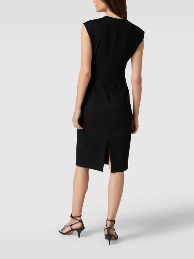 HUGO Etuikleid Mit Angeschnittenen Ärmeln Modell 'Kemanda' - Schwarz – Bild 5