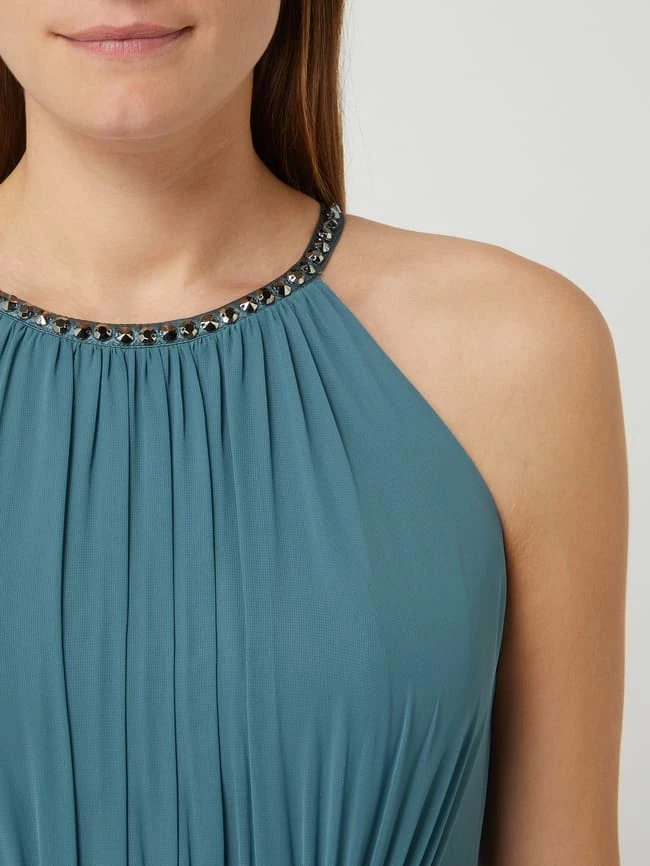 Jake*s Cocktail Cocktailkleid Aus Chiffon Mit Pailletten - Bottle – Bild 3