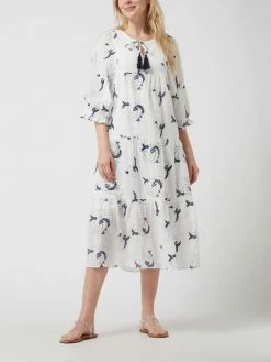 SMASHED LEMON Kleid Aus Baumwolle - Weiß