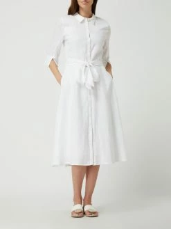 Joseph Janard Blusenkleid Aus Leinen - Weiß