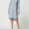 Broadway NYC Hemdblusenkleid Mit Streifenmuster Modell 'Bessy' - Bleu