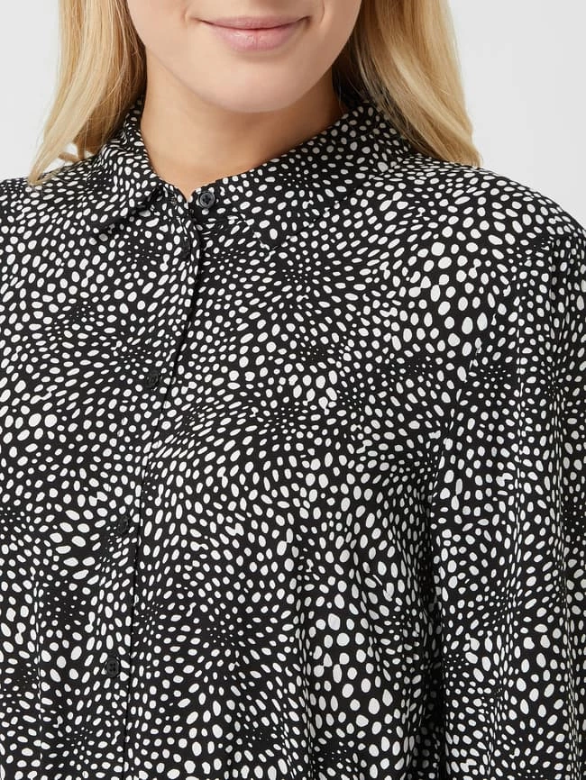 Vila Blusenkleid Aus Viskose Modell 'Paya' - Schwarz – Bild 3