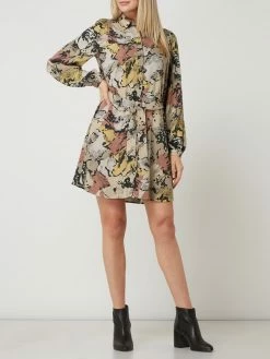 Object Blusenkleid Mit Taillenband Modell 'Stine' - Taupe