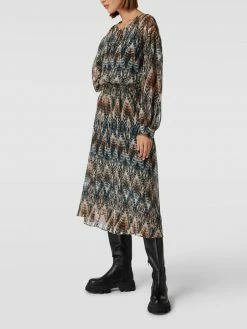 Gerry Weber Blusenkleid Mit Allover-Muster - Petrol