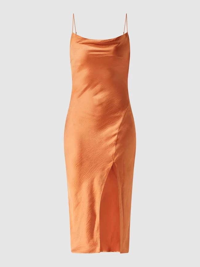 Gina Tricot Maxikleid Aus Satin Modell 'Sally' - Kupfer – Bild 2