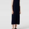 Drykorn Maxikleid Mit Rundhalsausschnitt Modell 'KEJONA' - Marineblau