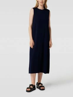 Drykorn Maxikleid Mit Rundhalsausschnitt Modell 'KEJONA' - Marineblau
