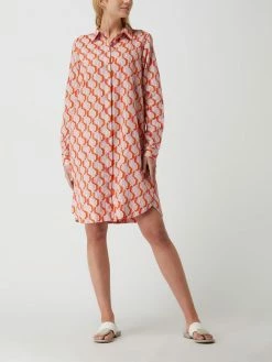 0039 Italy Blusenkleid Aus Baumwolle Modell 'Gracia New' - Rosé