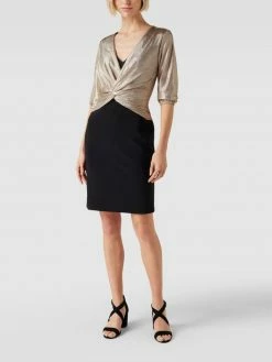 Lauren Ralph Lauren Langärmeliges Cocktailkleid Mit Glitter-Effekt - Schwarz