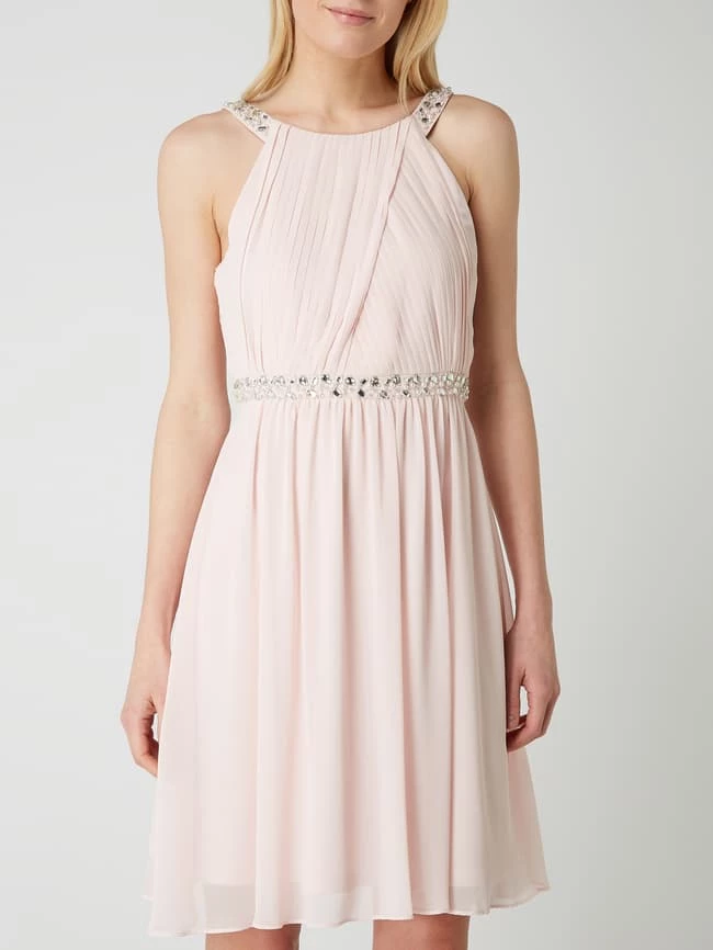 Jake*s Cocktail Cocktailkleid Mit Ziertsteinen - Rosa – Bild 4