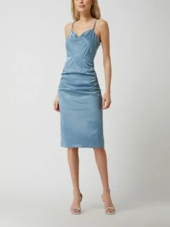 Jake*s Cocktail Cocktailkleid Aus Taft - Ozean Blau