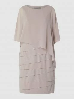 Christian Berg Cocktail Cocktailkleid Im Stufen-Look - Mauve