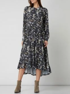 Oh April Kleid Mit Floralem Muster Modell 'Flowing Fae' - OH APRIL X P&C - Exklusiv Bei Uns Erhältlich - Schwarz