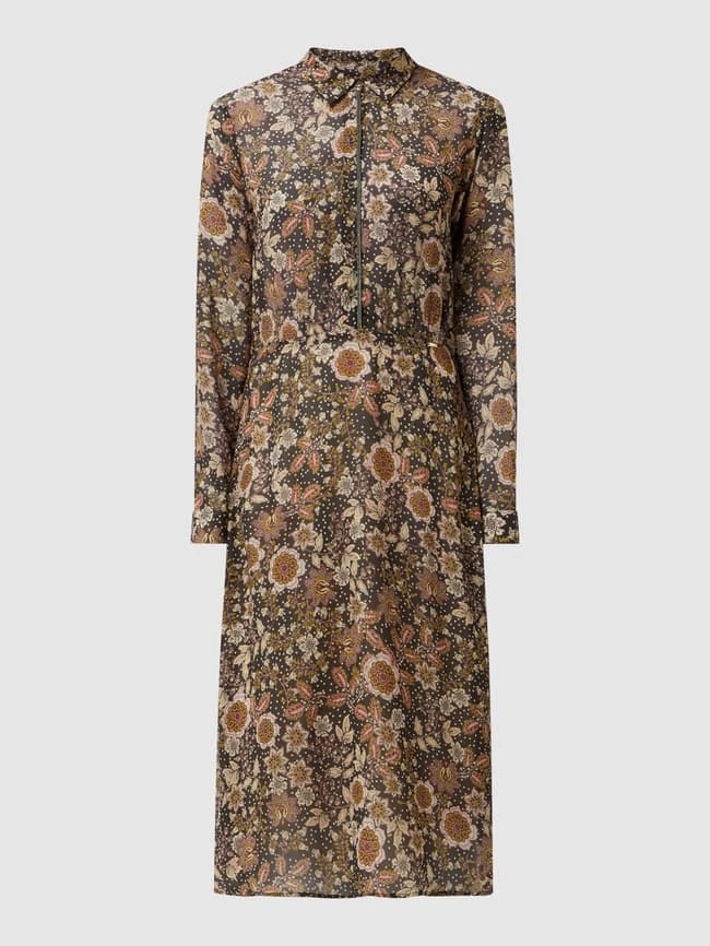 Cinque Kleid Aus Viskose Modell 'Cidelice' - Schwarz – Bild 2