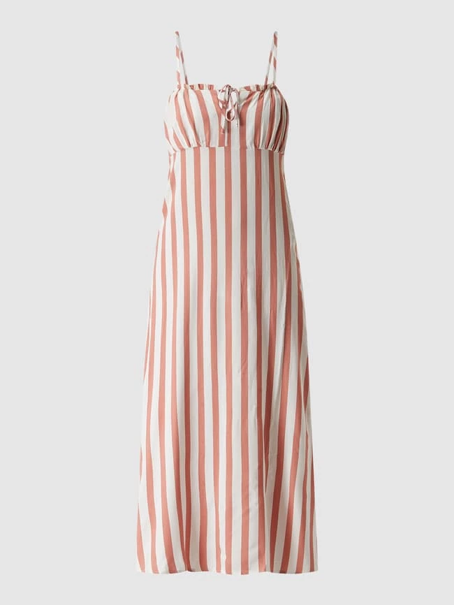 Only Midikleid Mit Spaghettiträgern Modell 'Nova' - Rostrot – Bild 2