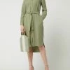 Esprit Blusenkleid Aus Lyocell - Khaki