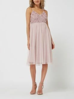 Jake*s Cocktail Cocktailkleid Mit Pailletten - Rosé