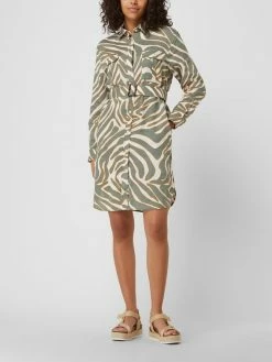 Fynch-Hatton Blusenkleid Aus Leinen - Khaki