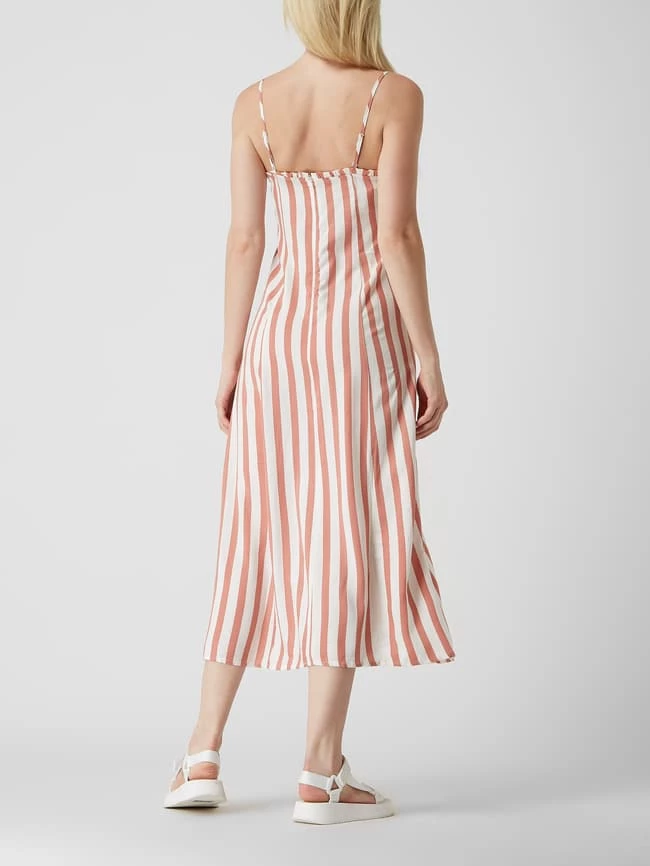 Only Midikleid Mit Spaghettiträgern Modell 'Nova' - Rostrot – Bild 4