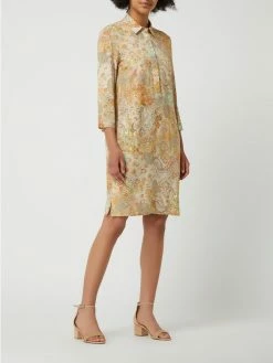 Cinque Kleid Mit Paisley-Muster Modell 'Cidanielo' - Gelb