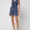 Pepe Jeans Minikleid Aus Chiffon Modell 'Latisha' - Dunkelblau