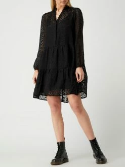 Neo Noir Kleid Mit Ausbrenner-Effekt Modell 'Federica' - Neo Noir X P&C* - Exklusiv Bei Uns - Schwarz