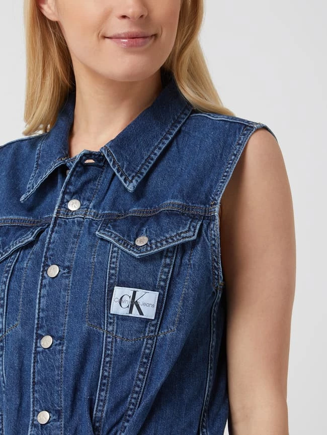 Calvin Klein Jeans Jeanskleid Mit Knopfleiste - Jeans 5 Calvin Klein Jeans Jeanskleid Mit Knopfleiste - Jeans – Bild 3