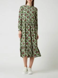 Montego Maxikleid Mit Floralem Muster - Bottle