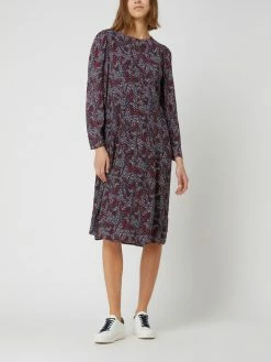 Esprit Kleid Aus Viskose - Marineblau