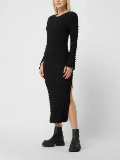 Gestuz Kleid Mit Stretch-Anteil Modell 'Alleny' - Schwarz